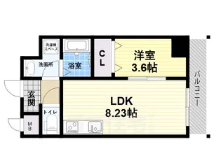 maison PREMIER 6【3階】の間取り
