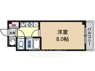 ブランベージュ桂【1階】の間取り