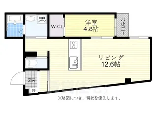 ミルノア尾頭橋【4階】の間取り
