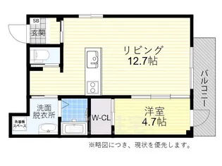 ミルノア尾頭橋【2階】の間取り