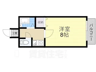 セントラル淀川(木川西)【4階】の間取り