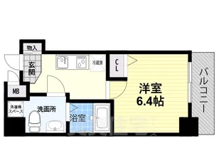NEW尼崎【4階】の間取り