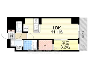 ECORO TOYONAKA【1階】の間取り