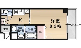 イクスピリオド五条【6階】の間取り
