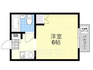 奈良県奈良市山陵町【アパート】の間取り