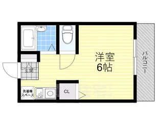 メゾネット五位ノ池【2階】の間取り