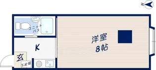 ジャンギャバン新大宮【5階】の間取り