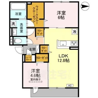 (仮称)D-ROOM高槻市宮田町3丁目PJ【1階】の間取り