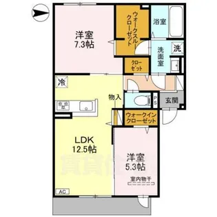(仮称)D-ROOM高槻市宮田町3丁目PJ【1階】の間取り