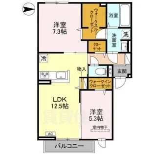(仮称)D-ROOM高槻市宮田町3丁目PJ【3階】の間取り