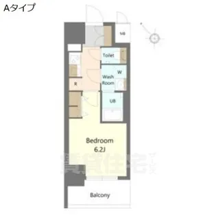S-RESIDENCE野並駅前broad【8階】の間取り