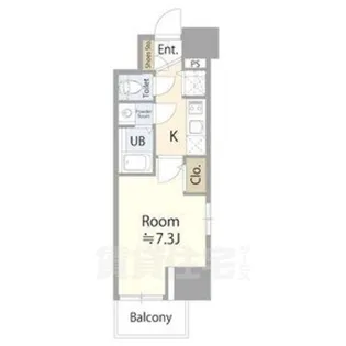 エスリード上前津セレーノ【2階】の間取り