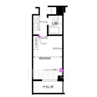 ビィシンク【3階】の間取り