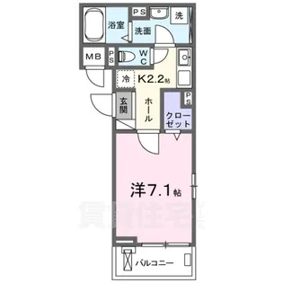 フォルトゥーナ【3階】の間取り