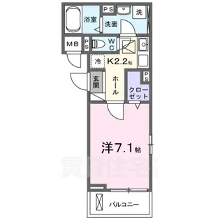 フォルトゥーナ【1階】の間取り