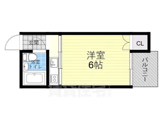 PALMIZIO平野西2【5階】の間取り