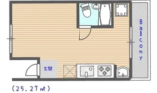 京都府京都市右京区西京極堤下町【一戸建】の間取り