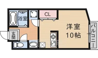 フェイム瀬田【2階】の間取り