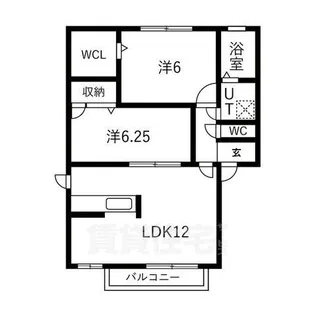 ブラウンコート【2階】の間取り