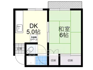 三宝マンション【2階】の間取り