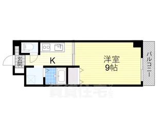 サザンクレスト堺【3階】の間取り