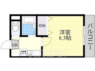 More草津【4階】の間取り