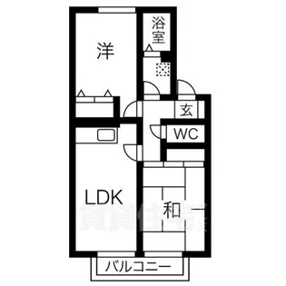 マドレ・ミホ【1階】の間取り