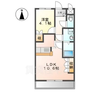 Emeraude【1階】の間取り
