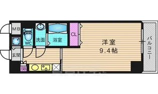 ジュノン【401号室】の間取り