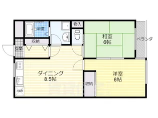 オザサライブコープ【3階】の間取り