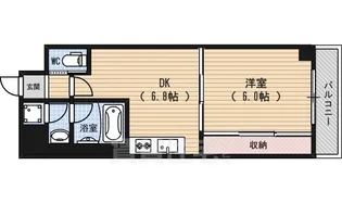 Grand E'terna京都【9階】の間取り