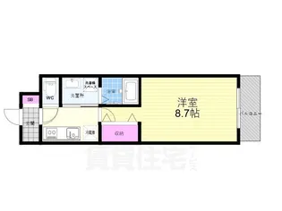 EXCEED御所北【3階】の間取り