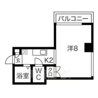 ロべルージュマツイ【2階】の間取り