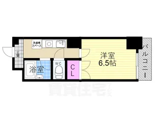 ス・プレール北野【5階】の間取り