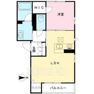 リバティスクエア2【1階】の間取り