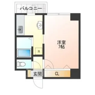 クレセント松蔭【3階】の間取り