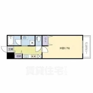 CENT FORCE HAKUUN【3階】の間取り