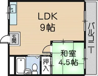 J-Queen西大物【2階】の間取り