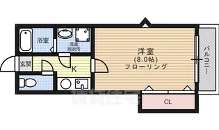 京都府京都市北区大宮南山ノ前町【マンション】の間取り