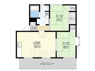 アメニティ草部【1階】の間取り