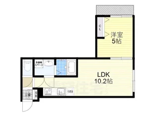 セレニティ加美南A棟【2階】の間取り