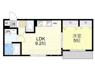 セレニティ加美南A棟【2階】の間取り
