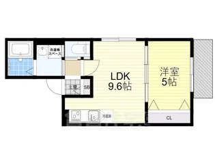 セレニティ加美南B棟【2階】の間取り