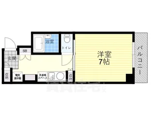 ハイムTAKA【4階】の間取り