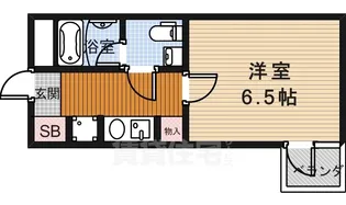 RX東寺【4階】の間取り