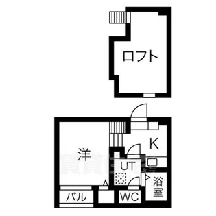 アールグレイス中島町【1階】の間取り