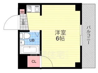 アルビオンシティ京都堂田【4階】の間取り