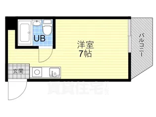 アルビオンシティ京都沢町【1階】の間取り
