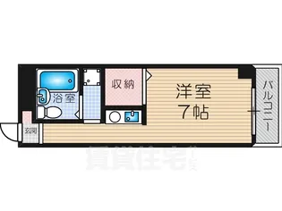 十三ホワイティ【4階】の間取り