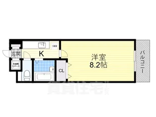 ヴィラハピネス【2階】の間取り